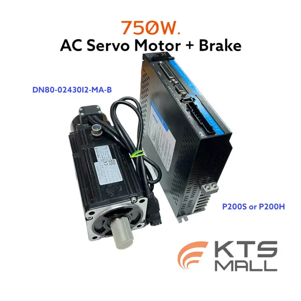 750W + P200 AC Servo Set