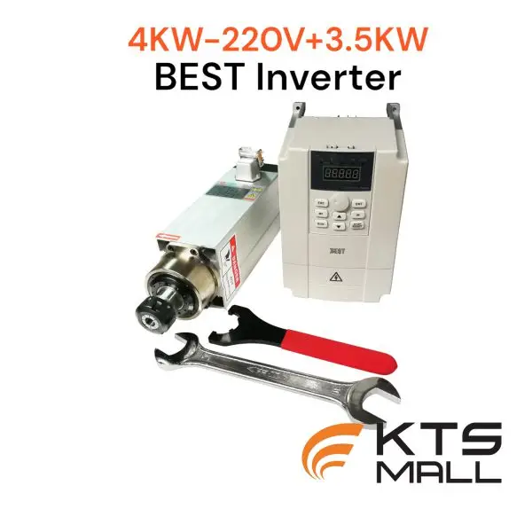 4KW-220V+3.5KW Spindle Motor