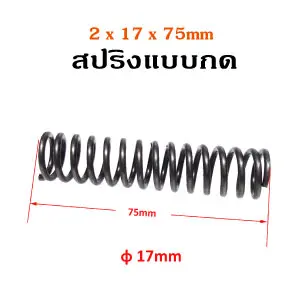 2x17x75mm.-Press-Spring