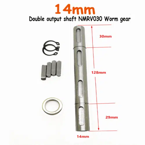 14mm-Double-output-shaft-NMRV030-Worm-gear