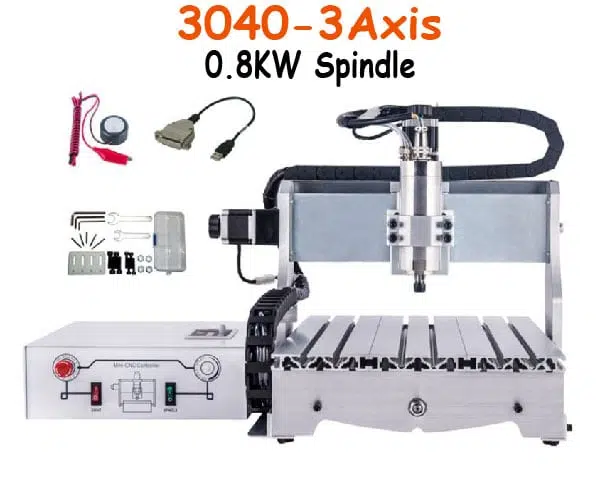 cnc3040-3Axis White box-0.8Kw Spindle