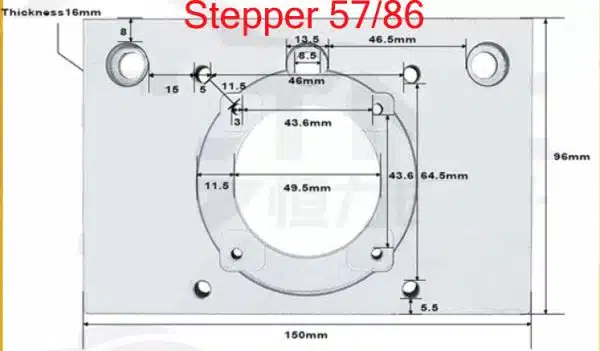 57-86 Stepper Flank