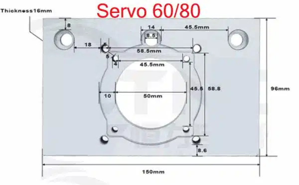 60-80 servo flank